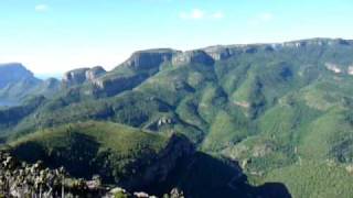 The quotThree Rondavelsquot  Blyde River Canyon Nature Reserve South Africa 2010 [upl. by Yenruoj146]