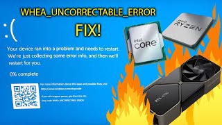 WHEA UNCORRECTABLE ERROR Solution  Gaming amp Steam VR [upl. by Suoivart953]