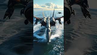 Aircraft carriers transform Departure marvel scify [upl. by Adnohsel]