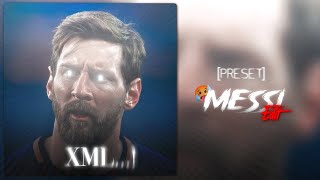 Ae inspired edit  Messi efx edit 🥵 Alight Motion Preset 👀 XML file 📌 [upl. by Ringo203]