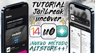 TUTORIAL ALTSTORE MODIFICADO ✅ JAILBREAK unc0ver iOS 140 hasta 143 SIN PC [upl. by Marlyn]