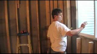 Basement Finishing Video Framing Basement Windows [upl. by Nnairb]