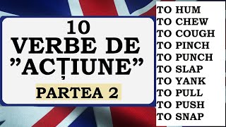 Invata engleza  10 VERBE DE ACTIUNE in limba engleza  Partea 2 [upl. by Ahdar]