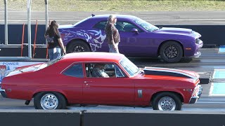 New vs Old Muscle Cars Drag Racing [upl. by Irpak771]