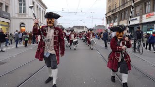 Guggemuusig Räpplischpalter  Marsch der Gastguggen bei der quotSchotte Soiréequot [upl. by Columbus]