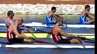 James Cracknell Winning Gold At Athens 2004 [upl. by Levey]