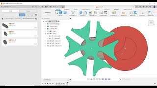 Geneva Mechanism with Fusion 360  Revolute Joint in Fusion 360 [upl. by Pansy]