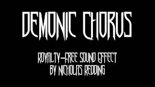 Demonic Chorus Sound Effect [upl. by Pippa551]