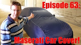 Unboxing Maserati Car Cover  Episode 63 [upl. by Eenahpets366]