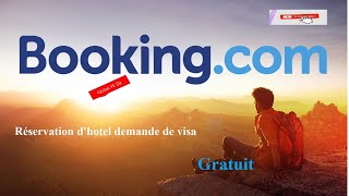 comment faire une réservation dhôtel  demande de visa étudiant 100 garantie et gratuite [upl. by Elletnohs]