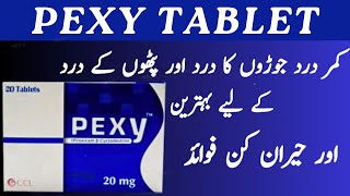 Pexy 20mg Tablet Uses Dosage and Side effects in Urdu  Best Pain killer in Market  How to Use [upl. by Orv208]