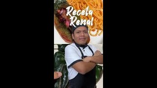 Receta RENAL 👨‍🍳 Chile relleno de Verduras y Queso 🥕🍆🥬 dialisis hemodialisis trasplanterenal [upl. by Enirtak]