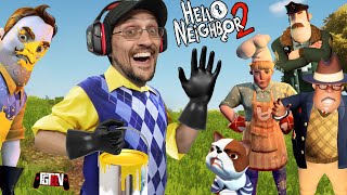 Hello Neighbors of Hello Neighbor 2 Everyone Hates Me FGTeeV Beta 00 [upl. by Airtemad]