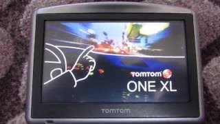 TomTom ONE XL mit neusten Karten [upl. by Ahsiekrats]