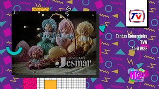 Tandas Comerciales TVN Abril 1988 [upl. by Milstone769]