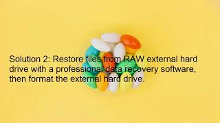 How to repairfix RAW external hard drive without data loss [upl. by Krystal]