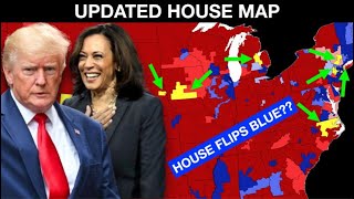 UPDATED 2024 US House Prediction  17 DAYS TO GO October 19 2024 [upl. by Aisul]