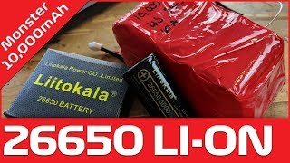 26650 4S2P 10000mAh Lion Battery Pack Build [upl. by Notsej22]