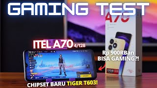 COBAIN CHIPSET BARU GAMING TEST Itel A70 4128GB Indonesia TIger T603 Bisa BUAT GAMING [upl. by Airekahs]