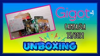 UNBOXING GIGOT  CAMPAÑA 152019 [upl. by Wettam20]