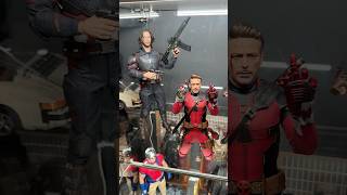 Rate My Posing Skills 110 😭 asmr hottoys repose johnwick deadpool ironman spiderman marvel [upl. by Attehcram970]