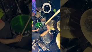 Nero Forte  Slipknot SINGLE PEDAL Joey Castro Drumming [upl. by Yraeg]