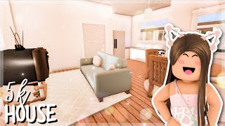 5K AFFORDABLE NO GAMEPASS STARTER HOUSE  BLOXBURG HOUSE BUILD Roblox Bloxburg  Axrielii [upl. by Cob]