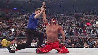 Rey Mysterio wins the Royal Rumble Match 2006 Royal Rumble [upl. by Ailiec26]