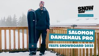 Test snowboard Salomon Dancehaul Pro 2025 [upl. by Bobette]