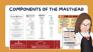 COMPONENTS OF THE MASTHEAD [upl. by Ahseikan569]