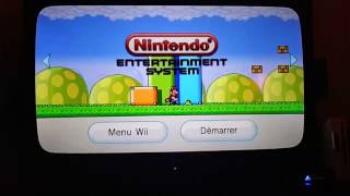 FCE Ultra GX  NES Wii forwarder preview  WAD Download [upl. by Tnilc]