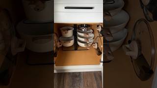 Pan cabinet organizer asmr organized [upl. by Asfah]