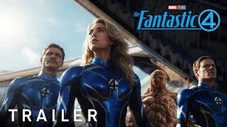 Marvel Studios The Fantastic Four – Trailer 2025 Pedro Pascal Vanessa Kirby [upl. by Eniarol538]