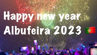 New year celebrations Albufeira 2023 [upl. by Ilzel]