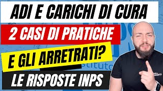 CARICHI DI CURA ASSEGNO DI INCLUSIONE quando arrivano gli arretrati [upl. by Airual]