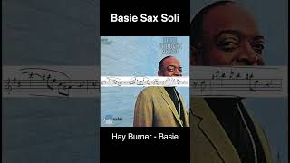 Hay Burner SAX SOLI  Count Basie basie bigband saxsoli [upl. by Juan112]