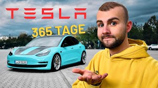 1 Jahr Tesla Model 3  Mein ehrliches Fazit nach über 40000km [upl. by Mohorva]