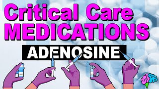 Adenosine  Critical Care Medications [upl. by Ettenot]