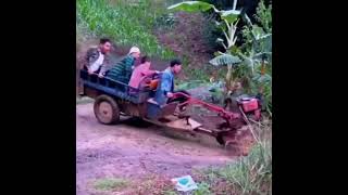 A Tractor That Wouldnt Stop Spinning SpinningTractor FarmFails EngineeringHumor Agriculture [upl. by Summer598]