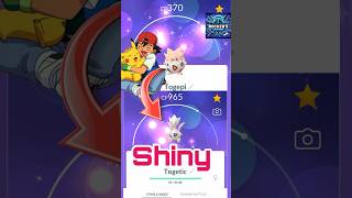 Shiny Togepi ✨ Evolution into Togetic [upl. by Trixy963]