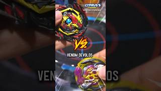 HASBRO Pediram VENOM DEVOLOS vs ROKTAVOR R5 beyblade JpSouzan8o beybladeburst [upl. by Min848]