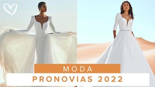 Vestidos de novia  PRONOVIAS  Eden Colección 2022 [upl. by Nnyltak]