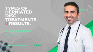 Types of herniated disc treatments and their results [upl. by Barrett]