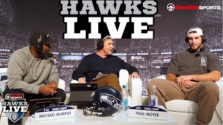 Seahawks TE AJ Barner describes what its like to play at Lumen Field on HawksLive [upl. by Eadwina]