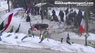 WRC Rally Sweden SS 4 2014 [upl. by Hynes]