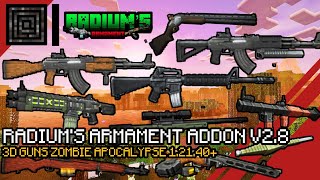 Radiums Armament Addon V28 NEW UPDATE  Zombie Apocalypse Showcase 12140  Creator Crafter321 [upl. by Ariahaj]