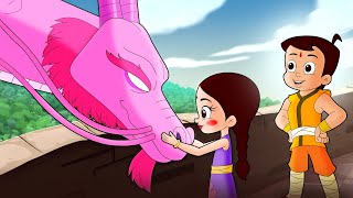 Chhota Bheem  Chutkis Magical Meeting with Dragon  Cartoons For Kids  Adventures Videos For Kids [upl. by Dollar]