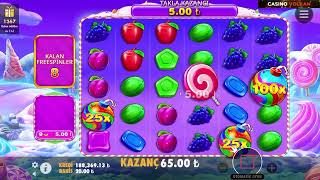 Sweet Bonanza 🍭 KATLAMA SANATI 🍭 SLOT OYUNLARI 🍭 SOYGUN YAPTIK [upl. by Lucky]