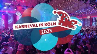 Karneval in Köln 2023  Motto 200 Jahre Kölner Karneval Ov krüzz oder quer [upl. by Bennink164]