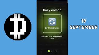 Dropee Daily Combo 19 amp 20 September  Dropee Daily Combo Cards  dropee ​ [upl. by Ennasil]